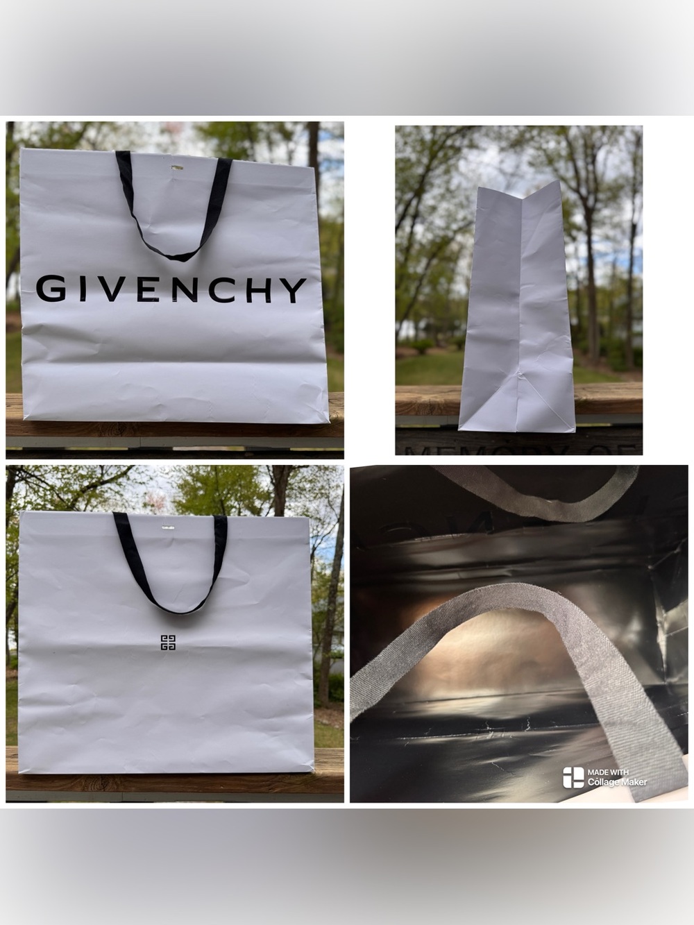 Givenchy Large paper Shopping tote